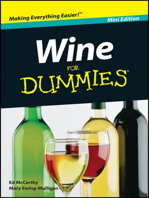 cover image of Wine For Dummies